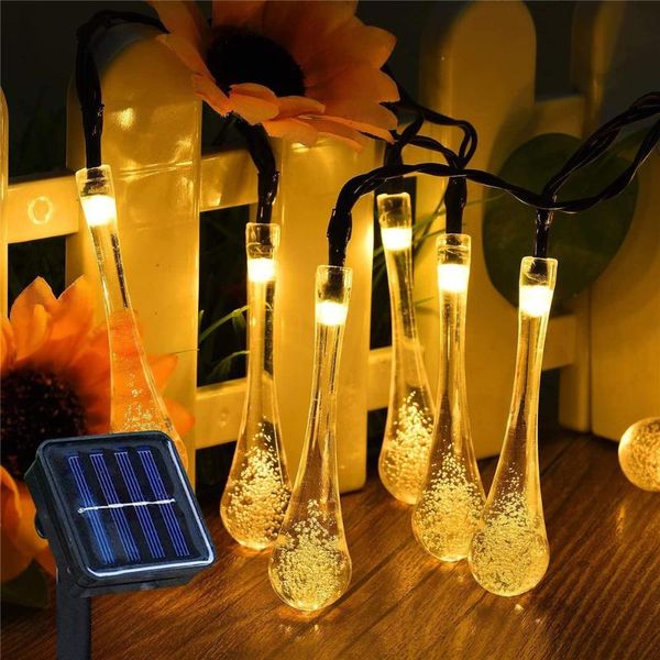 strings 20/30/50 led solar droplet string lights outdoor waterproof garland fairy light christmas garden lawn courtyard decoration lamp
strings 20/30/50 led solar droplet string lights outdoor waterproof garland fairy light christmas garden lawn courtyard decoration lamp