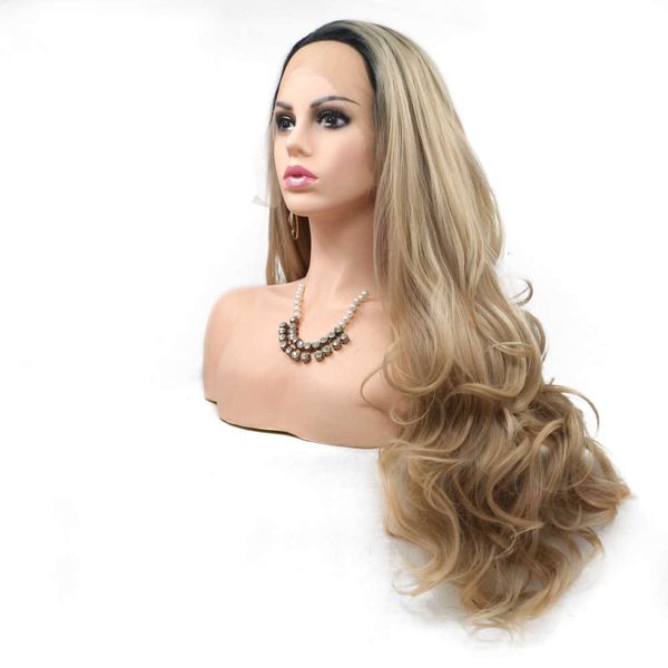 front lace head cover chemical fiber wig with high temperature and large amount of silk preferred, Black;brown
front lace head cover chemical fiber wig with high temperature and large amount of silk preferred, Black;brown