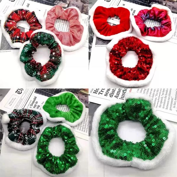christmas velvet hair scrunchies sequins elastics hair tie circle rope retro check plaid scrunchy hairbands ponytail holder accessories xmas, Slivery;white
christmas velvet hair scrunchies sequins elastics hair tie circle rope retro check plaid scrunchy hairbands ponytail holder accessories xmas, Slivery;white