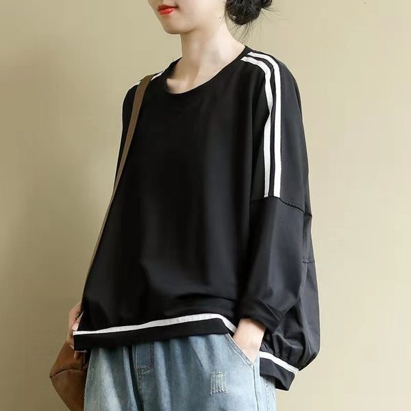 women's hoodies & sweatshirts arrival spring korean style women loose casual long sleeve o-neck pullovers all-matched cotton big s, Black
women's hoodies & sweatshirts arrival spring korean style women loose casual long sleeve o-neck pullovers all-matched cotton big s, Black