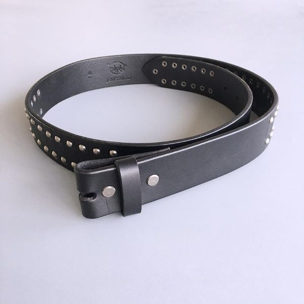 black punk nails studded genuine leather belt solid real screws on belt1-006bk belts, Black;brown
black punk nails studded genuine leather belt solid real screws on belt1-006bk belts, Black;brown