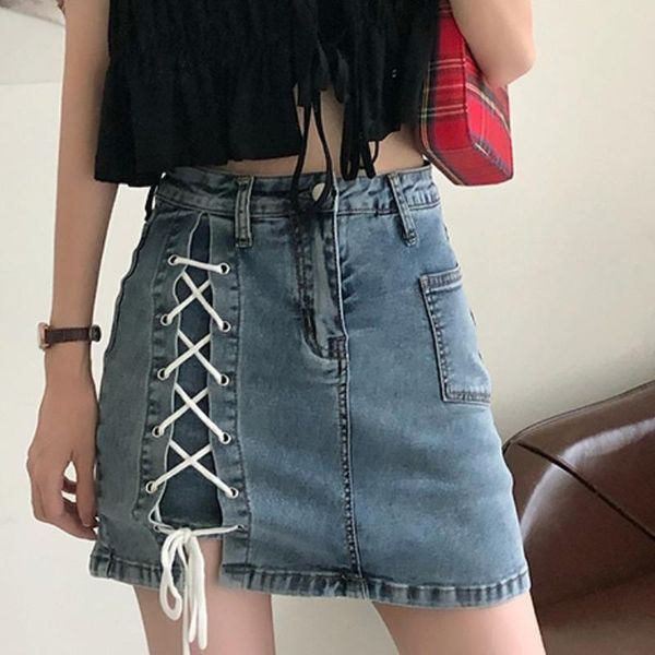 skirts e girl 2021 summer high waist straps stretch skinny women bandage denim short skirt casual female mall goth, Black
skirts e girl 2021 summer high waist straps stretch skinny women bandage denim short skirt casual female mall goth, Black