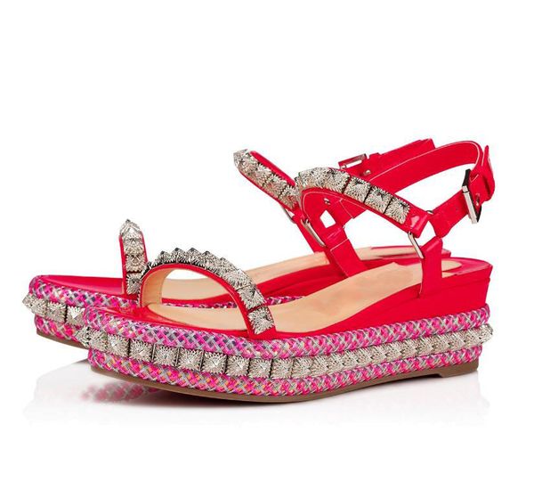 summer sandals ladies wedge red bottom shoes cataclou nude leather women high heels womens comfortable sandalss party wedding dress, Black
summer sandals ladies wedge red bottom shoes cataclou nude leather women high heels womens comfortable sandalss party wedding dress, Black