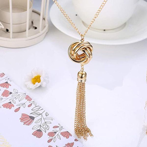 pendant necklaces ladies tassel chain necklace accessories ethnic style cool all-match personality women sweater, Silver
pendant necklaces ladies tassel chain necklace accessories ethnic style cool all-match personality women sweater, Silver