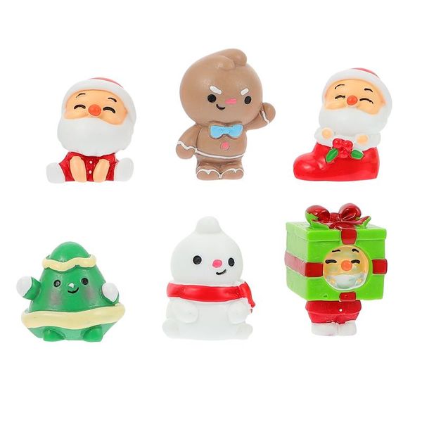 decorative objects & figurines 6pcs delicate christmas table decors micro landscape snow scene
decorative objects & figurines 6pcs delicate christmas table decors micro landscape snow scene
