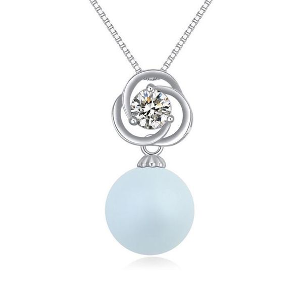 pendants s925 sterling silver jewelry spot pearl zircon pendant necklace clavicle chain - aged also worried, Black
pendants s925 sterling silver jewelry spot pearl zircon pendant necklace clavicle chain - aged also worried, Black
