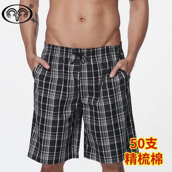 men's shorts selling pure cotton sports pants loose plaid beach swimming trunks men's shorts, White;black
men's shorts selling pure cotton sports pants loose plaid beach swimming trunks men's shorts, White;black