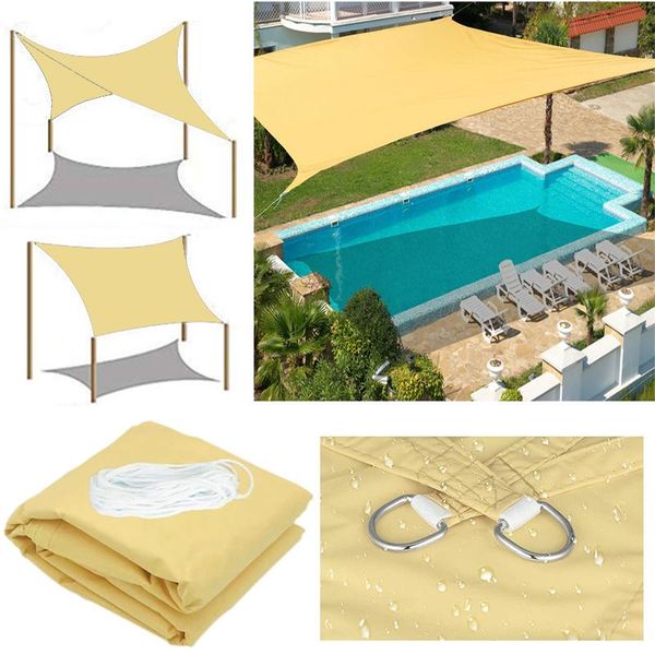 shade heavy waterproof sail sun canopy cover quadrilateral garden yard awnings car sunshade cloth summer 
shade heavy waterproof sail sun canopy cover quadrilateral garden yard awnings car sunshade cloth summer