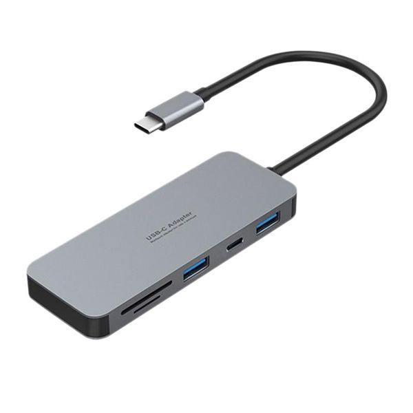 7-in-1 docking station dual usb-c data transmission sd tf card reader 4k -compatible suitable for all usb c devices stations
7-in-1 docking station dual usb-c data transmission sd tf card reader 4k -compatible suitable for all usb c devices stations