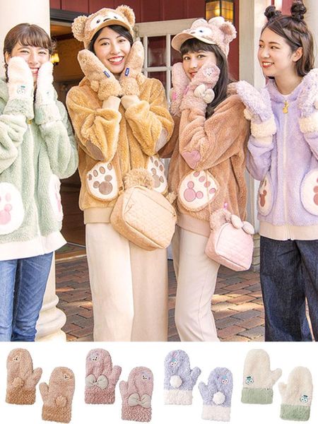 cartoon duffy bear friends stellalou shelliemay gelatoni plush winter gloves for children girls gifts cosmetic bags & cases
cartoon duffy bear friends stellalou shelliemay gelatoni plush winter gloves for children girls gifts cosmetic bags & cases