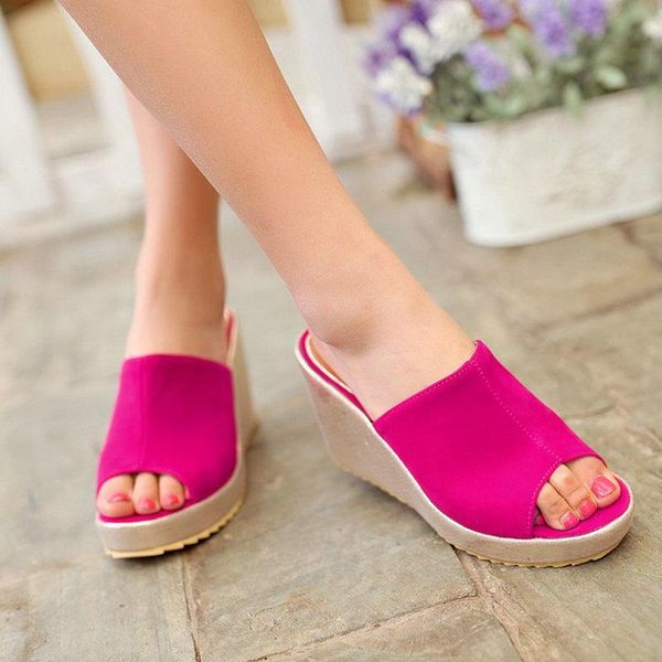 zawsthia slip-on fuschia blue peep toe platform wedges high heels womens slides sandals flock designer mules for woman, Black
zawsthia slip-on fuschia blue peep toe platform wedges high heels womens slides sandals flock designer mules for woman, Black