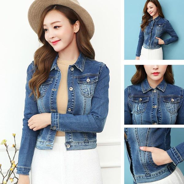 women's jackets oversized s-6xl slim denim jacket trend autumn and spring style short all-match loose korean long sleeve, Black;brown
women's jackets oversized s-6xl slim denim jacket trend autumn and spring style short all-match loose korean long sleeve, Black;brown