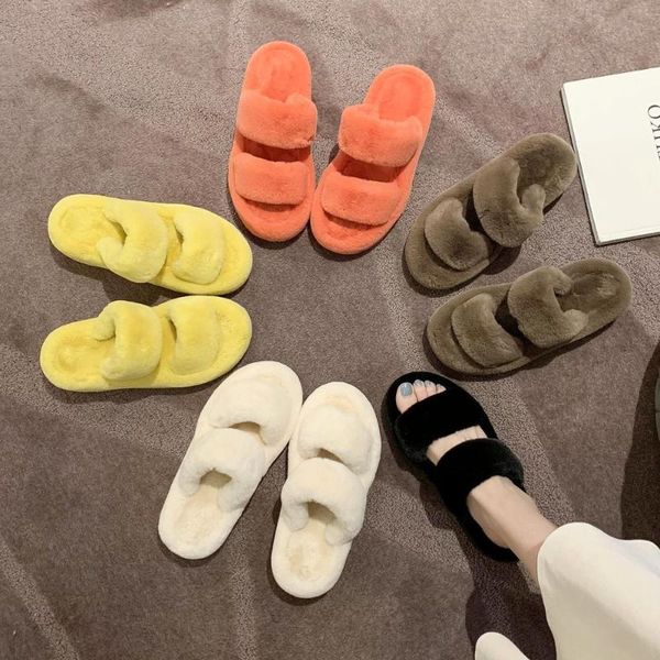 fashion 2 strap fur slides furry platform big women slippers outdoor comfortable soft flurry, Black
fashion 2 strap fur slides furry platform big women slippers outdoor comfortable soft flurry, Black