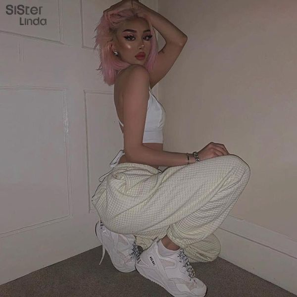 women's pants & capris women fashion high street loose straight autumn simple wild ladies trousers sports drawstring slacks sweatpants, Black;white
women's pants & capris women fashion high street loose straight autumn simple wild ladies trousers sports drawstring slacks sweatpants, Black;white