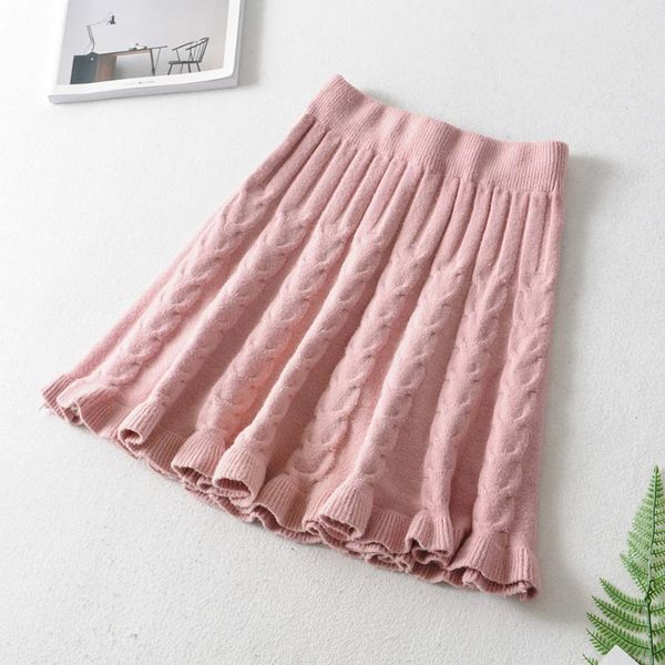 skirts autumn winter women knitted ruffled skirt 2021 korean female high waist a-line fishtail faldas mujer femme, Black
skirts autumn winter women knitted ruffled skirt 2021 korean female high waist a-line fishtail faldas mujer femme, Black