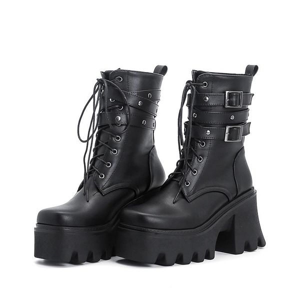 boots goth motorcycle women platform chunky autumn winter shoes ankle female black lace-up punk heel demonia 2021
boots goth motorcycle women platform chunky autumn winter shoes ankle female black lace-up punk heel demonia 2021