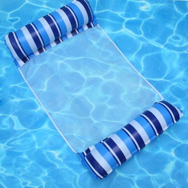 water hammocks pvc recliner stripe mesh sea swimming ring inflatable floating back cushion air mattress for outdooor life vest & buoy
water hammocks pvc recliner stripe mesh sea swimming ring inflatable floating back cushion air mattress for outdooor life vest & buoy