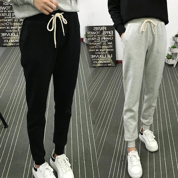women's pants & capris harem women spring autumn ankle-length casual loose drawstring solid mid flat trousers, Black;white
women's pants & capris harem women spring autumn ankle-length casual loose drawstring solid mid flat trousers, Black;white
