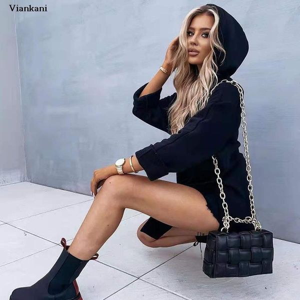 casual dresses women hooded sports dress 2021 autumn long sleeve pocket loose sweatshirt fashion drawcord split solid streetwear, Black;gray
casual dresses women hooded sports dress 2021 autumn long sleeve pocket loose sweatshirt fashion drawcord split solid streetwear, Black;gray