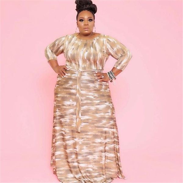 plus size dresses haoohu women tie dye long dress fashion round collar bandage sleeve elegant clothing maxi urban casual, Black
plus size dresses haoohu women tie dye long dress fashion round collar bandage sleeve elegant clothing maxi urban casual, Black
