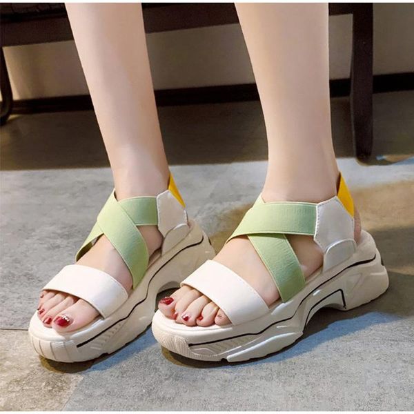 women's sandals thick bottom casual shoes woman slip on comfort platform women outdoor beach sandalias female summer, Black
women's sandals thick bottom casual shoes woman slip on comfort platform women outdoor beach sandalias female summer, Black