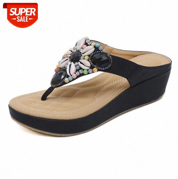 2020 new flip flops woman summer clip toe sandals beach shoes women brand design wedges breathable sandalias #wt7s, Black
2020 new flip flops woman summer clip toe sandals beach shoes women brand design wedges breathable sandalias #wt7s, Black