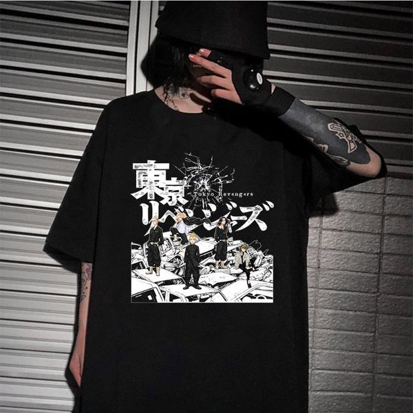 men's t-shirts anime tokyo revengers t shirt harajuku men women casual male t-shirt unisex, White;black
men's t-shirts anime tokyo revengers t shirt harajuku men women casual male t-shirt unisex, White;black