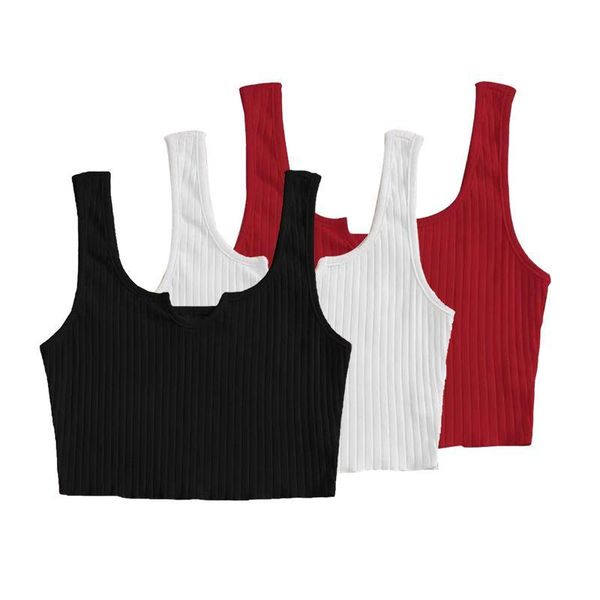 camisoles & tanks women sport camisole female tank girls sport vest lingerie tanks soft cotton sun bra mu7v, Black;white
camisoles & tanks women sport camisole female tank girls sport vest lingerie tanks soft cotton sun bra mu7v, Black;white