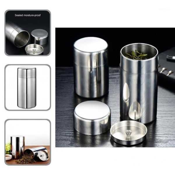 storage bottles & jars tea leaves sealed lid canister cylindrical easy to clean useful tin
storage bottles & jars tea leaves sealed lid canister cylindrical easy to clean useful tin