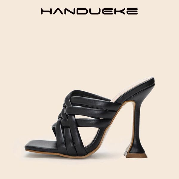 women pumps slippers high heels peep toe square shoes for ladies dress party cross narrow band woman sandals, Black
women pumps slippers high heels peep toe square shoes for ladies dress party cross narrow band woman sandals, Black