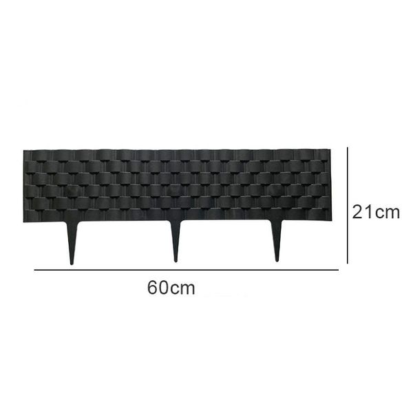 fencing, trellis & gates 2pcs 21x60cm black plastic fence courtyard indoor garden for kindergarten flower decor da
fencing, trellis & gates 2pcs 21x60cm black plastic fence courtyard indoor garden for kindergarten flower decor da