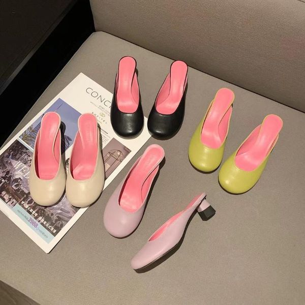 candy color round toe shallow slip on low heels summer flip flops beach shoes black/beige/green/beige fashion slippers mules
candy color round toe shallow slip on low heels summer flip flops beach shoes black/beige/green/beige fashion slippers mules