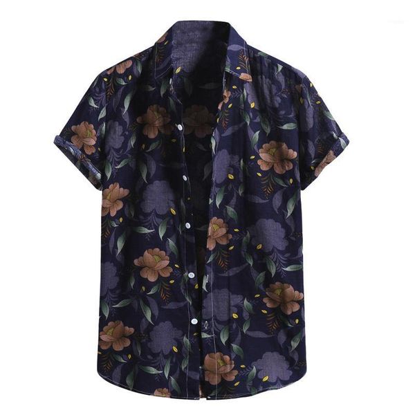 men's casual shirts flower print men cotton linen hawaiian short sleeve button shirt blouse chemise homme blouses femme, White;black
men's casual shirts flower print men cotton linen hawaiian short sleeve button shirt blouse chemise homme blouses femme, White;black