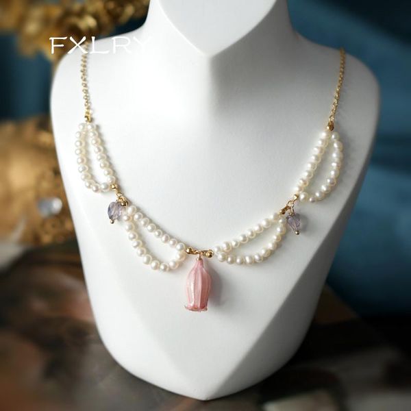 chains fxlry elegant handmade natural freshwater pearl lily of the valley flowers clavicle chain necklace for women jewelry, Silver
chains fxlry elegant handmade natural freshwater pearl lily of the valley flowers clavicle chain necklace for women jewelry, Silver