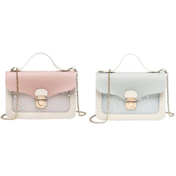 evening bags 2x fashion bag girl sequins star print shoulder chain handbag messenger ladies gray & pink
evening bags 2x fashion bag girl sequins star print shoulder chain handbag messenger ladies gray & pink