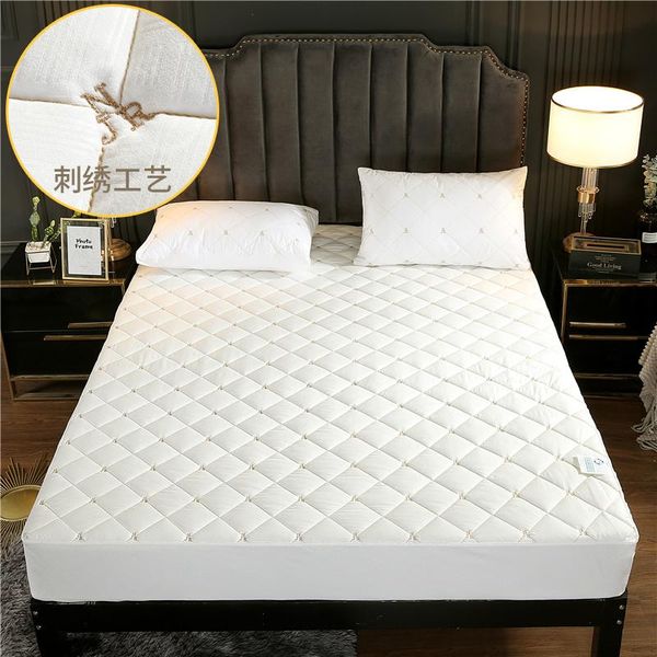 sheets & sets 3d embossed embroidery antibacterial thicken quilted mattress protection cover fitted sheet air-permeable bed pad bedspread #/
sheets & sets 3d embossed embroidery antibacterial thicken quilted mattress protection cover fitted sheet air-permeable bed pad bedspread #/