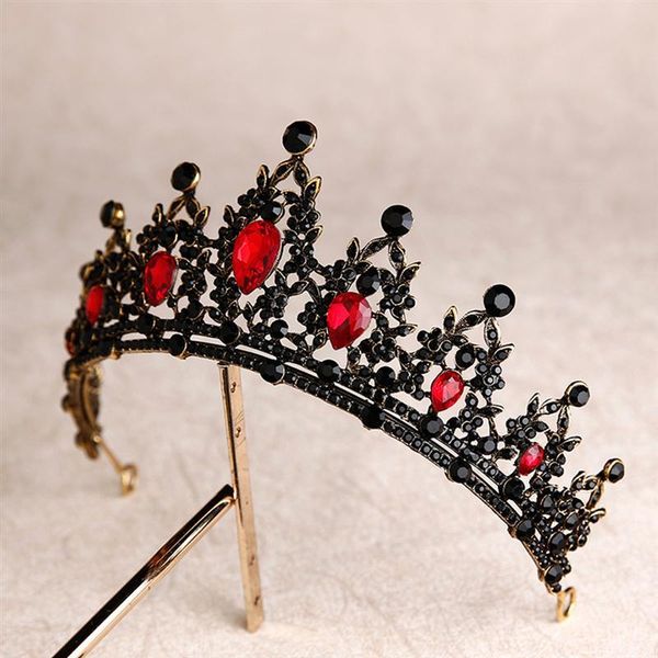 hair clips & barrettes 1pc vintage large crown luxury classical tiara headwear for lady (red), Golden;silver
hair clips & barrettes 1pc vintage large crown luxury classical tiara headwear for lady (red), Golden;silver