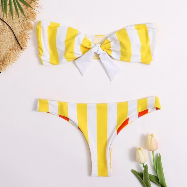 two-piece suits 2021 striped swimwear for women reversible swimsuit push up bikini set ladies beach swim wear bathing suit maillot de b
two-piece suits 2021 striped swimwear for women reversible swimsuit push up bikini set ladies beach swim wear bathing suit maillot de b