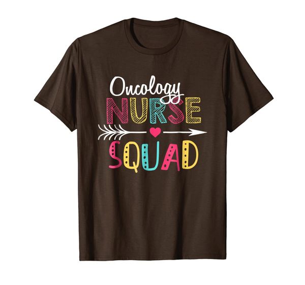 oncology nurse squad funny nurse gift t-shirt, White;black 
oncology nurse squad funny nurse gift t-shirt, White;black
