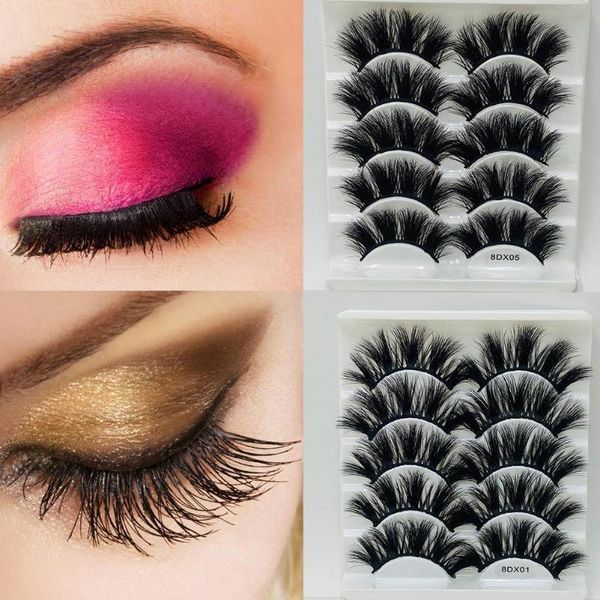 false eyelashes 5 pairs 3d mink hair criss-cross wispy extension lashes makeup magnetic handmade cross fluffy eye y5k8
false eyelashes 5 pairs 3d mink hair criss-cross wispy extension lashes makeup magnetic handmade cross fluffy eye y5k8
