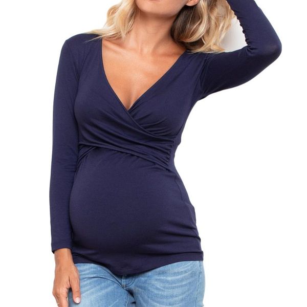 maternity & tees shirt nursing pregnancy shirts funny spring autumn deep v-neck long sleeve printed pregnant costume mom, White
maternity & tees shirt nursing pregnancy shirts funny spring autumn deep v-neck long sleeve printed pregnant costume mom, White
