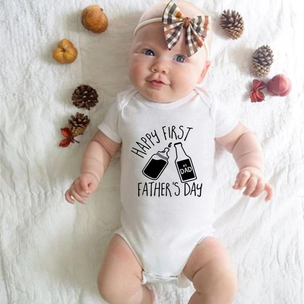rompers happy first father's day born baby bodysuit funny cotton boys girls onesie fathers birthday gift, Blue
rompers happy first father's day born baby bodysuit funny cotton boys girls onesie fathers birthday gift, Blue