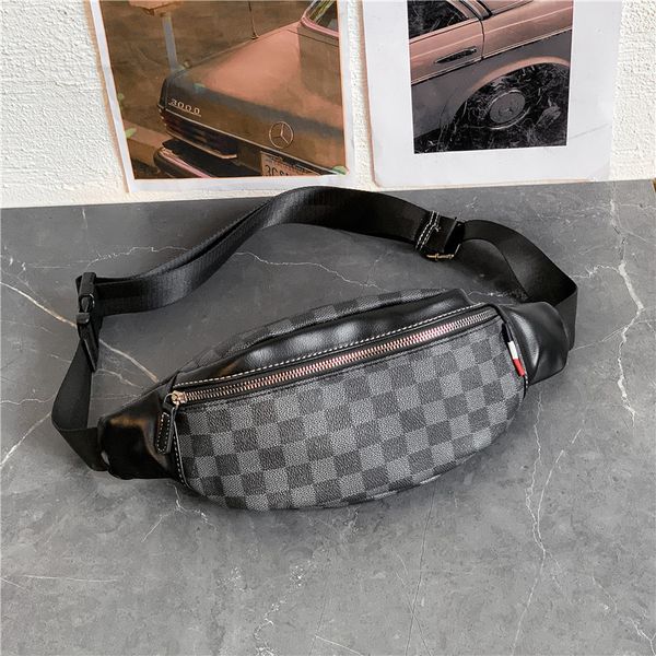 pockets plaid chest bag waist fashionable men's versatile cross body and women's street shoulder
pockets plaid chest bag waist fashionable men's versatile cross body and women's street shoulder
