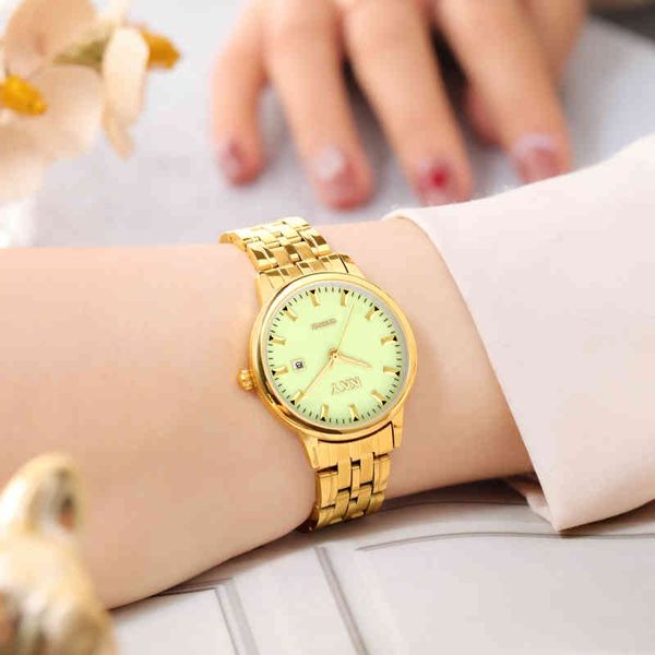 women watch creative luminous full steel quartz wristwatches couple watches lovers casual clock female relogio feminino 2021, Slivery;brown
women watch creative luminous full steel quartz wristwatches couple watches lovers casual clock female relogio feminino 2021, Slivery;brown