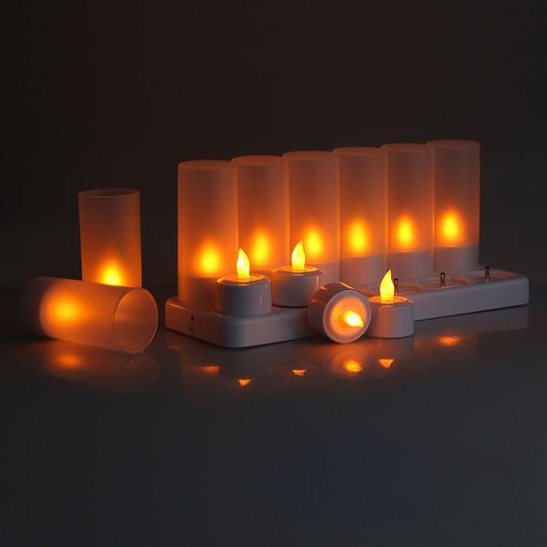 set of 12 rechargeable led candle flameless tealight electric lamp w/frosted cup waxless home wedding xmas table decor-amber candles
set of 12 rechargeable led candle flameless tealight electric lamp w/frosted cup waxless home wedding xmas table decor-amber candles