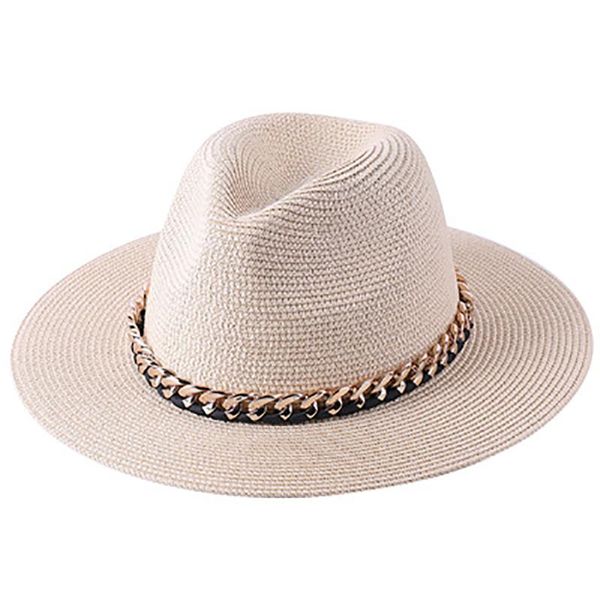 wide brim hats bucket hat women's cap for men summer straw beach sun protection 2021 fashion chain visor fisherman caps, Blue;gray
wide brim hats bucket hat women's cap for men summer straw beach sun protection 2021 fashion chain visor fisherman caps, Blue;gray