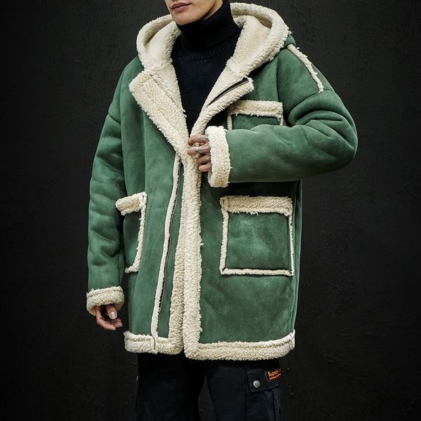 men's down & parkas winter padded jacket warm fashion parka mensolid color casual hooded coat man wild loose cotton long male m-5xl eai, Black
men's down & parkas winter padded jacket warm fashion parka mensolid color casual hooded coat man wild loose cotton long male m-5xl eai, Black