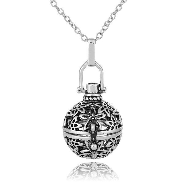 chains creative carved hollow lava cage pendant essential oil diffuser aroma necklace jewelry, Silver
chains creative carved hollow lava cage pendant essential oil diffuser aroma necklace jewelry, Silver