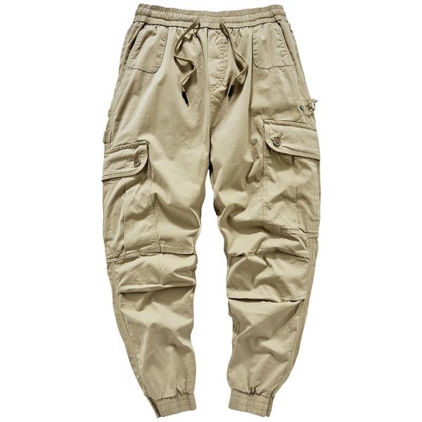 men's pants casual retro overalls cotton solid color loose cropped trousers multi-pocket harem cargo men, Black
men's pants casual retro overalls cotton solid color loose cropped trousers multi-pocket harem cargo men, Black