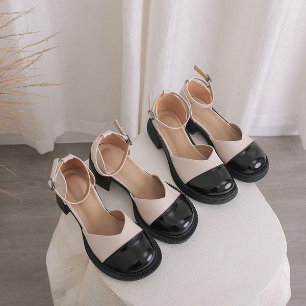 dress shoes comfort for women 2021 summer shallow mouth mary jane female sandal round toe high heels girls retro high-heeled block, Black
dress shoes comfort for women 2021 summer shallow mouth mary jane female sandal round toe high heels girls retro high-heeled block, Black